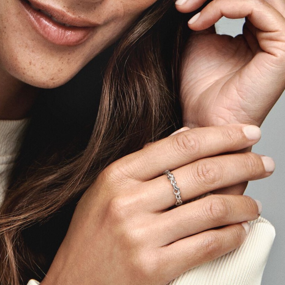 Pandora Knotted Hearts Ring